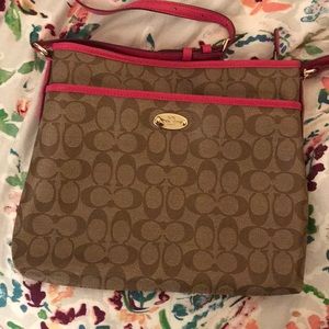 Cross body coach bag